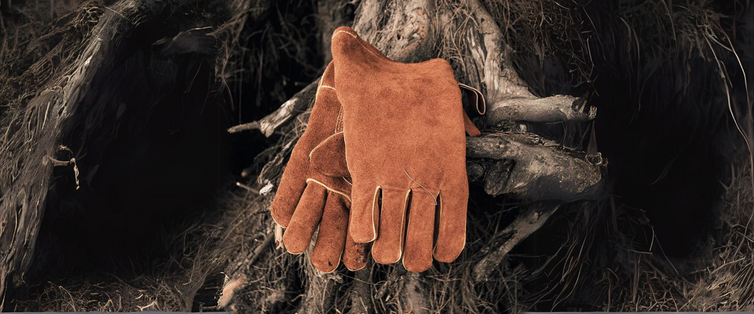 Unleash the Heat: MeatMate Leather Grill Gloves – Your Ultimate BBQ Companion!