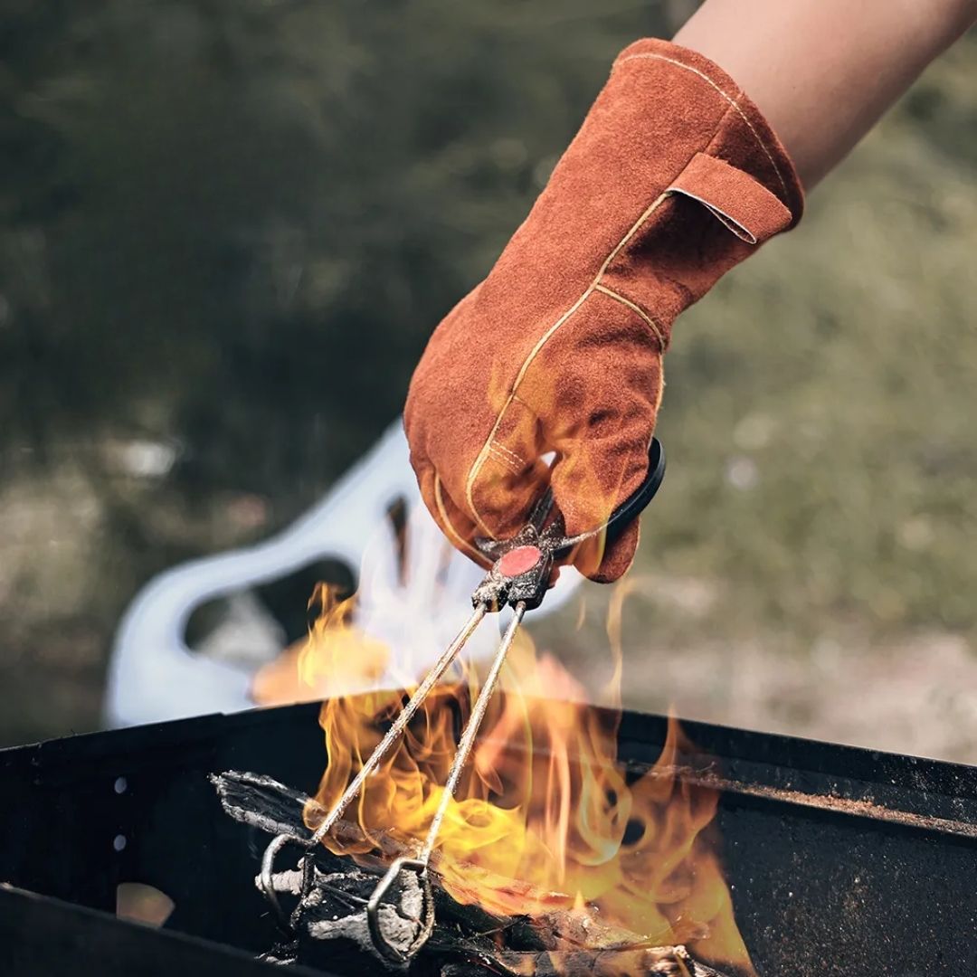 Leather Grill Gloves - MeatMate