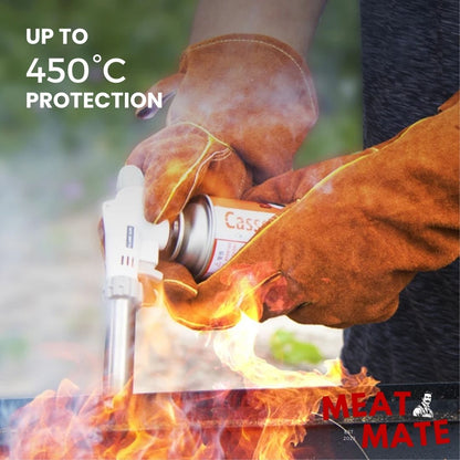 Leather Grill Gloves - MeatMate